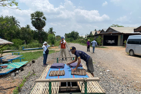 From Siem Reap: Battambang Day Trip with Bamboo Train Ride