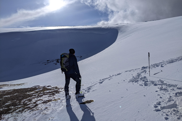 Cairngorms: aventura guiada de senderismo invernal