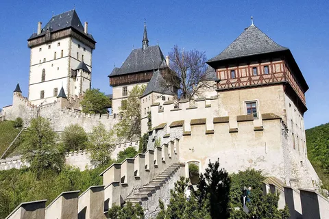 Vanuit Praag: Halve dag tour op kasteel Karlstejn