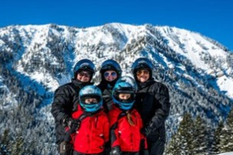Jackson Hole: Granite Hot Springs Snowmobile Tour Double Rider (2 Adults)