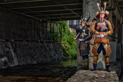 Kyoto Samurai Walk: Matcha, Calligraphy & Photoshoot