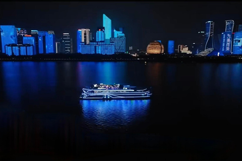 Hangzhou Qiantang River Night Cruise(Ticket) First Deck: Luxury Hall Seating