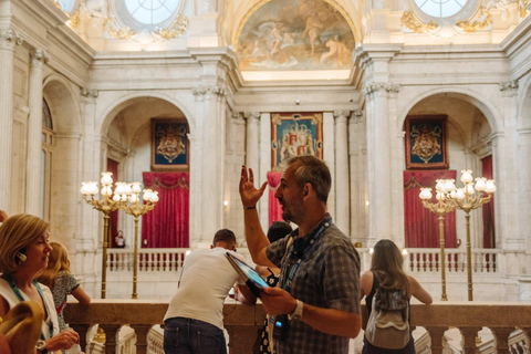 Madrid: Skip the line Royal Palace & Prado Museum Tour