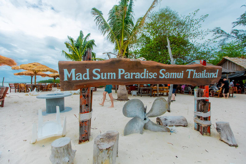 Koh Samui: Avvistamento dei delfini rosa e tour in motoscafo dell&#039;isola di Pig