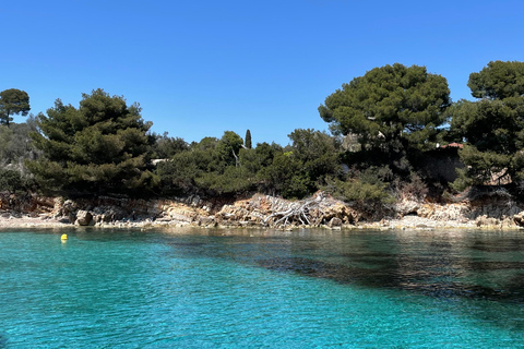 Golf-Juan: Sailing day tour with Snorkeling at the island