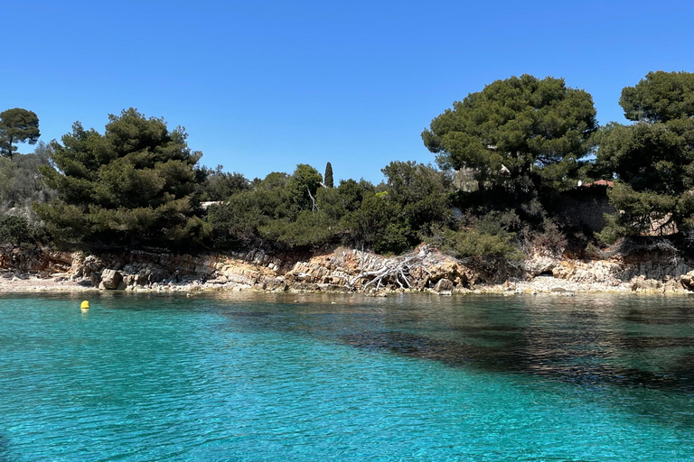 Golf-Juan: Sailing day tour with Snorkeling at the island