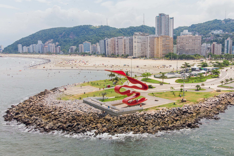 São Paulo: Excursión de un día a Santos y Guaruja con servicio de recogida y playa