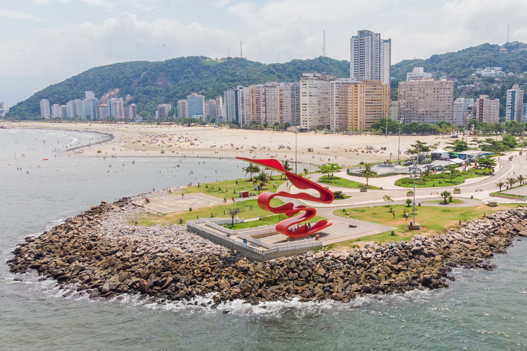 São Paulo: Santos en Guaruja dagtrip met ophaalservice en strand