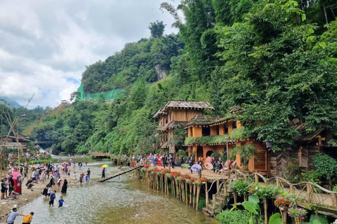 Hanoi: Sapa 3-Day Fansipan, Glassbridge, Cat Cat & Moana Half Day Glassbridge & Silver Waterfall From Sapa Town