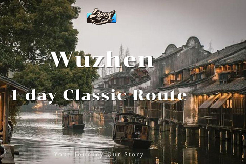 Wuzhen: Classic Water Town Walking Day Tour Shared Coach Day Tour