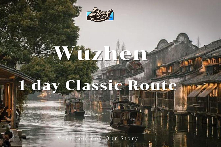 Wuzhen: Classic Water Town Walking Day Tour Shared Coach Day Tour