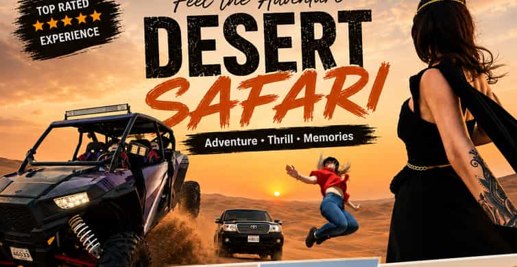 Doha: Desert Safari, ATV, Quad, Buggy, Sandboarding and Camel Ride