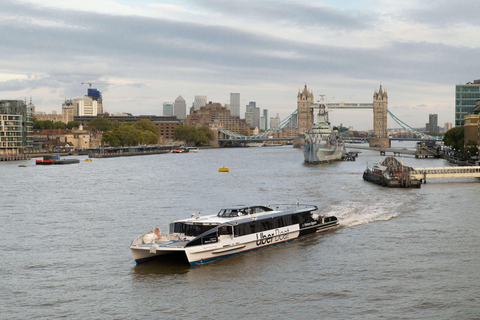 London: Uber Boat 1-Day Hop-On Hop-Off and Cable Car Tickets