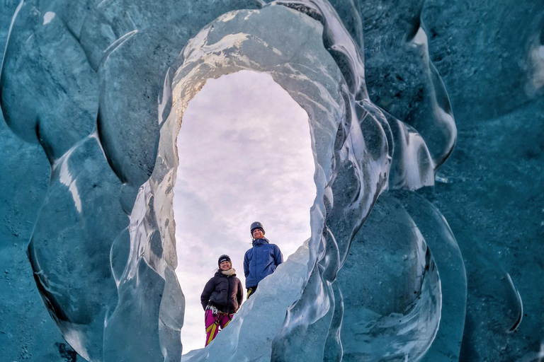 Jökulsárlón: Blauwe ijsgrot Tour en gletsjerwandelingJökulsárlón: 6-uur durende ijsgrottentocht
