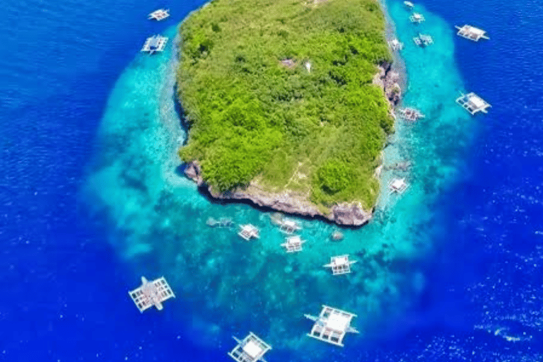 Excursión de Cebú a la Isla del Pescador y Barranquismo en Kawasan