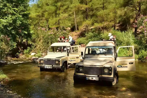 Bodrum: Jeep Safari with Water Fights, Swim, and Lunch