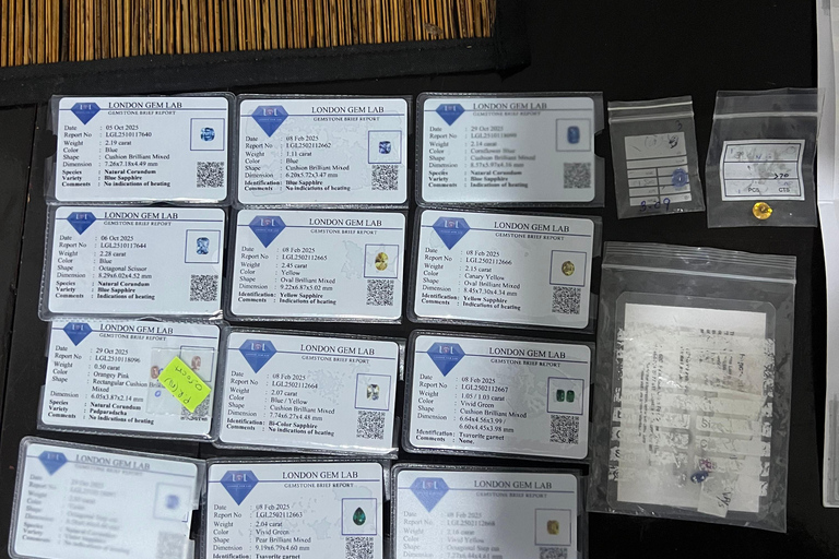 Colombo: Gemstone & Jewelry Experience with GIA Gemologists