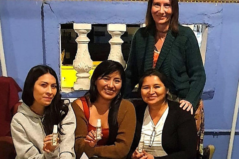 Workshop für natürliche Parfüms in Arequipa mit ätherischen Ölen aus Peru