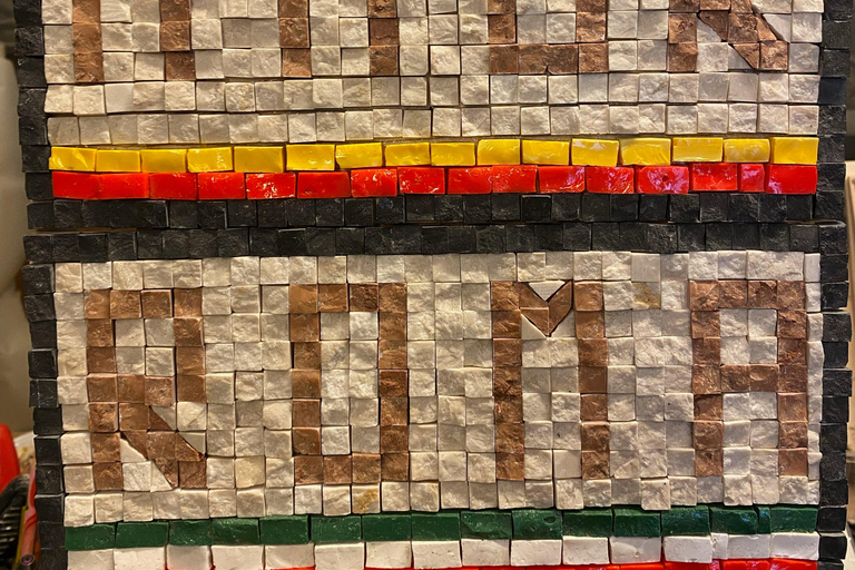 2 hour private mosaic lesson in Rome