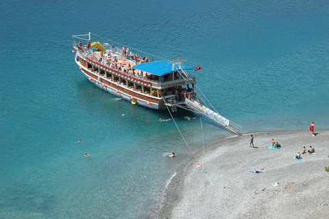 Fethiye: Sunset Boat Tour with Swimming and Dinner