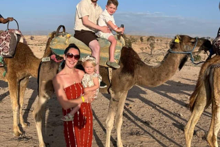 Marrakech: Agafay Desert Sunset, Camel Ride, and Dinner Show