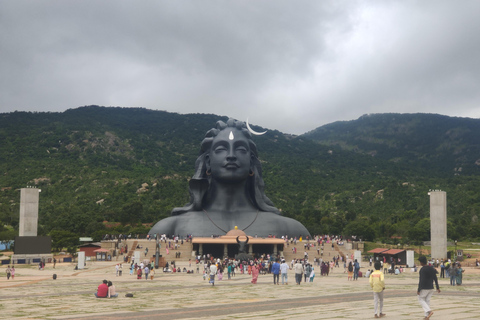 Från Bangalore: Dagsutflykt till Lepakshi-templet och Adiyogi-statyn