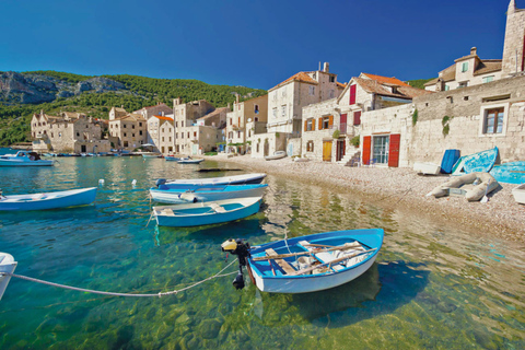 Makarska: 4 isole, tour delle grotte blu e il meglio di Vis e Hvar