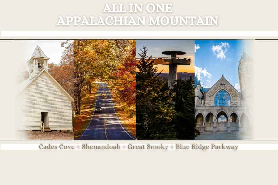 Appalachian Mountain Self-Guided Driving Audio Tour Bundle. Foto: GetYourGuide