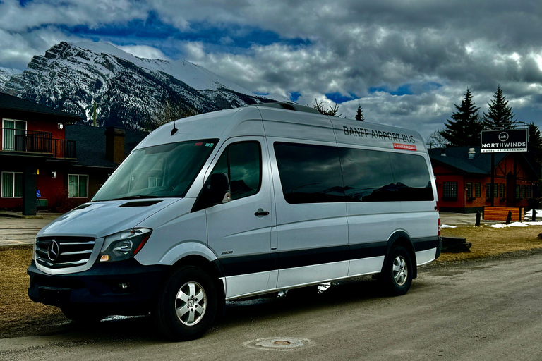 Från Calgary flygplats till Banff | Delad flygbuss.