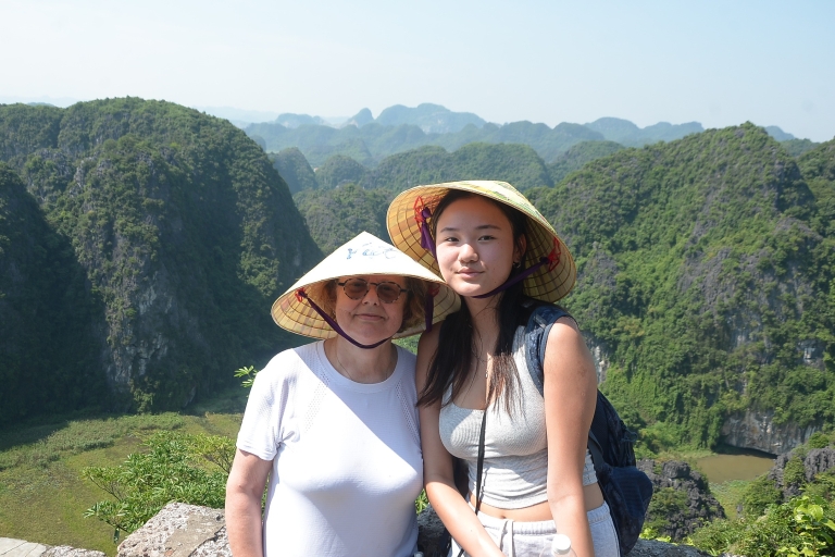 Van Ninh Binh: Hoa Lu, Trang An en Mua-grot volledige dag