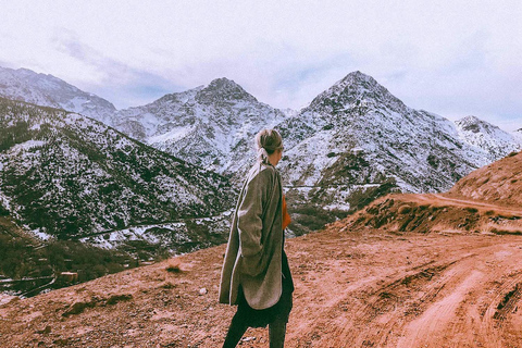 Excursion d'une journée à Marrakech en tyrolienne dans le Haut Atlas