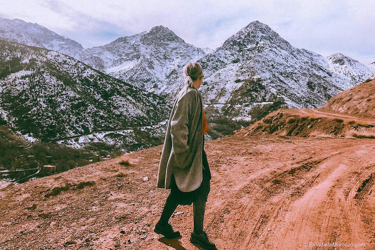 Excursion d'une journée à Marrakech en tyrolienne dans le Haut Atlas