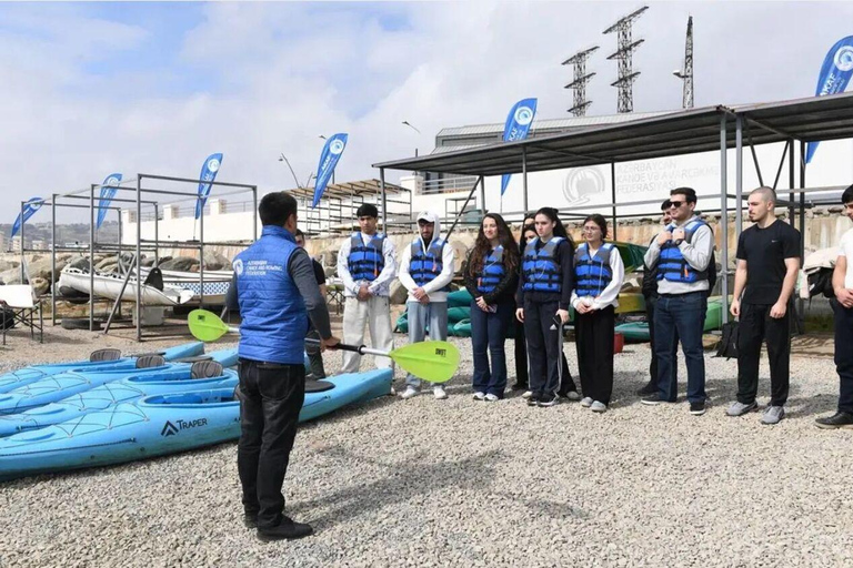 Baku: Rowing Boat Experience on the Caspian Sea