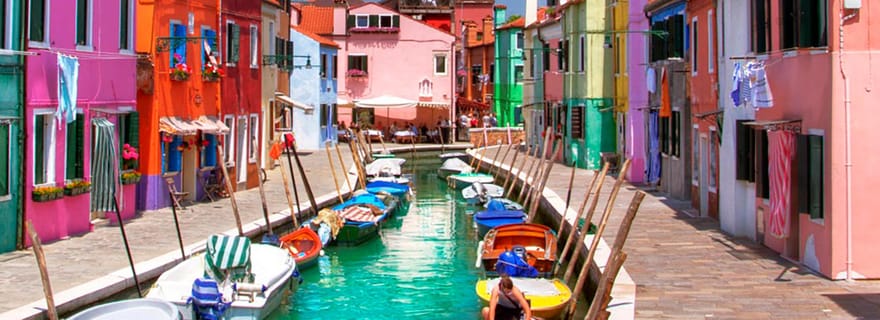 Depuis Venise : Murano, Burano et Torcello visite autonome