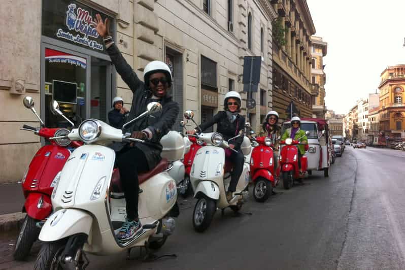 Rome 24 Hour Vespa Primavera Rental GetYourGuide