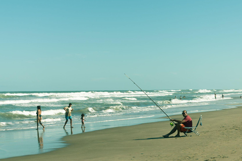 Sal: Surf Casting Fishing Experience with Hotel Pickup