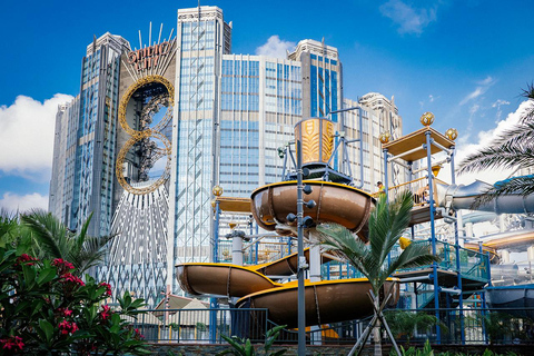 Macau: Studio City Water Park Entry Ticket Water Park Ticket with Round-Trip Ferry, Regular Day
