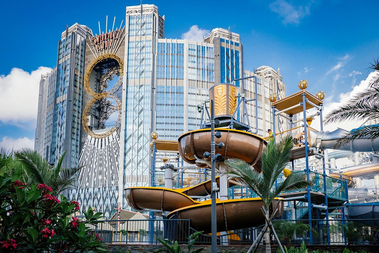 Macau: Studio City Water Park Entry Ticket Water Park Ticket with Round-Trip Ferry, Regular Day