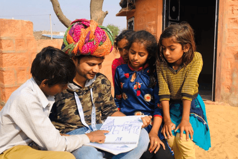 Halfdaagse woestijn wandeltour in Jodhpur Rajasthan met Sumer