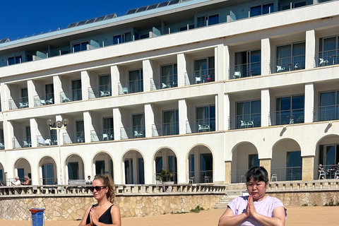 Albufeira: Sunset Yoga on the beach