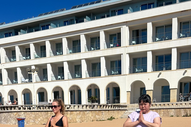 Albufeira: Sunset Yoga on the beach