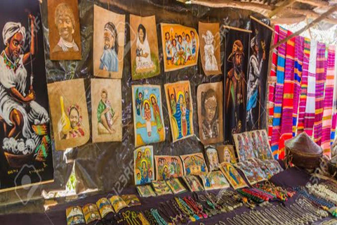 Addis Ababa: Shiromeda Market Weaving Workshop Tour