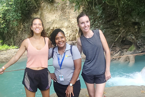 From Montego Bay: Blue Hole Waterfall Experience Standard option