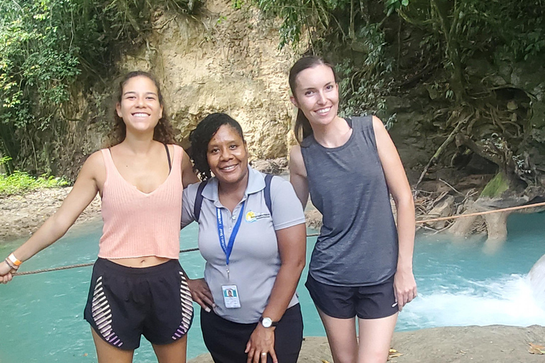 From Montego Bay: Blue Hole Waterfall Experience Standard option