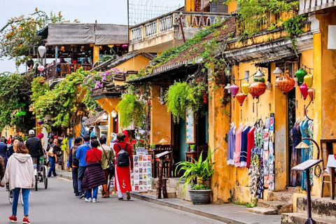 Hoi An City Tour–Boat Ride–Release Flower Lantern on river