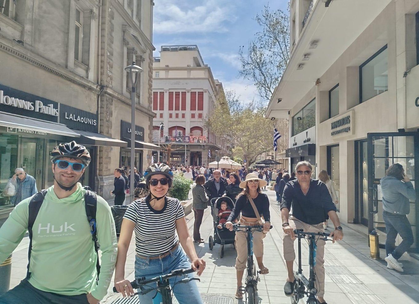 Athen: Oplev byrundvisningen på elektrisk cykel