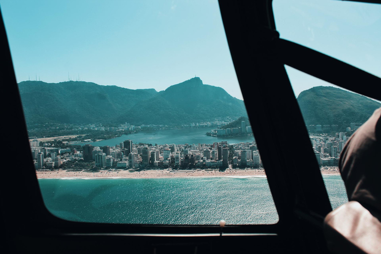 Rio de Janeiro: Passeio de helicóptero pelo Cristo Redentor Tour Compartilhado de 20 minutos