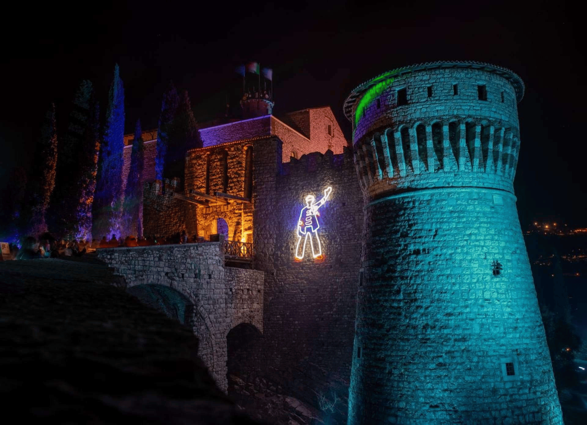 Segreti del Falco d'Italia: Besuch der Burg von Brescia