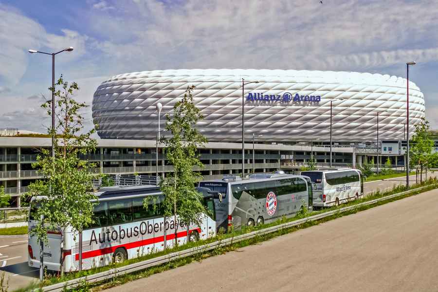 München: Stadtrundfahrt und FC Bayern Fußball-Arena-Tour