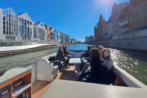Gdańsk: Comfortable Catamaran Cruise on the Motława River